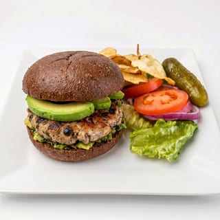 Fresh Salmon Burger
