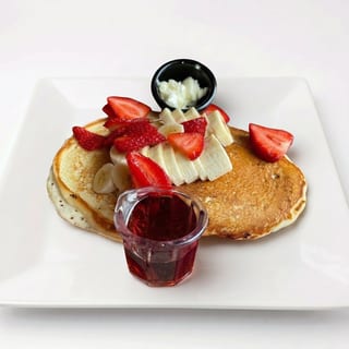 Lemon Ricotta Buttermilk Pancakes