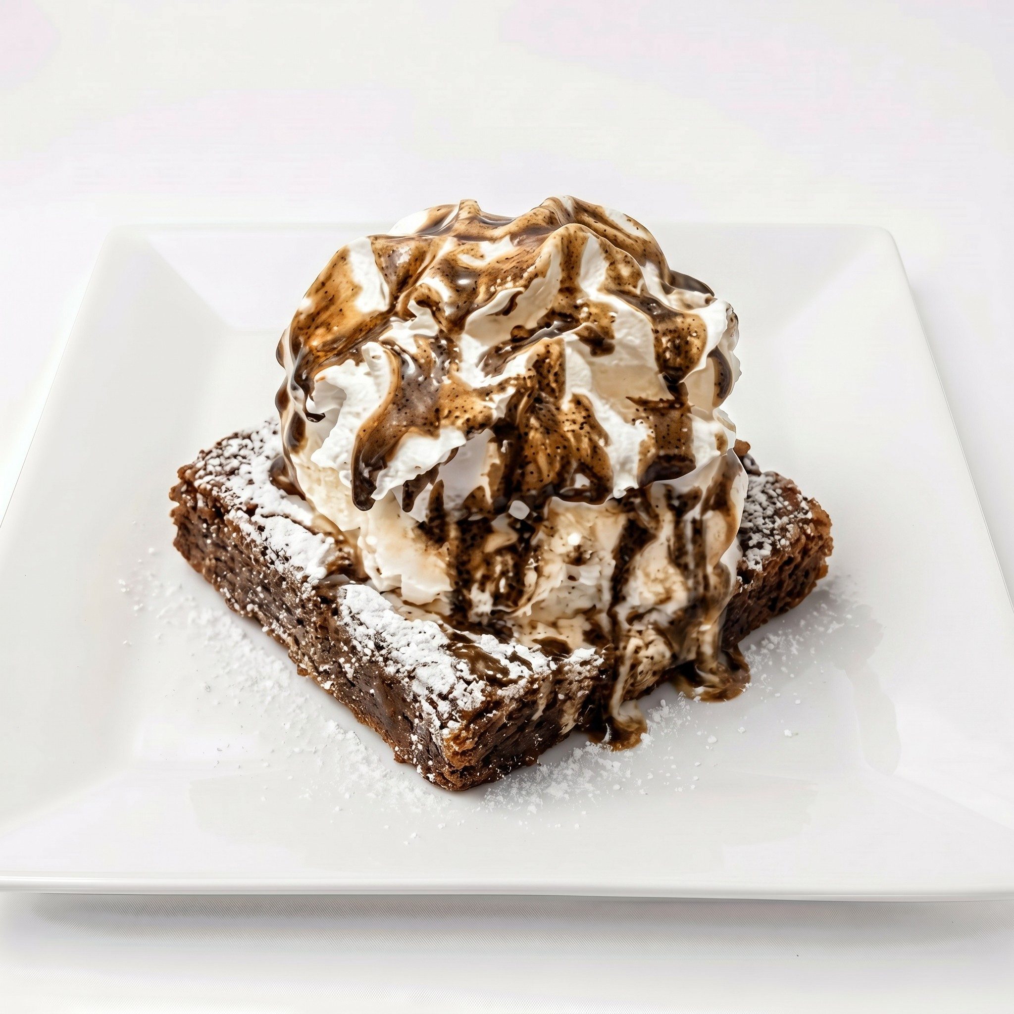 Chocolate Brownie Sundae.